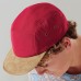 Beechfield Adult's Leather Adjuster Suede Peak 5 Panel Cap