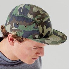 Beechfield Adult's Camouflage 5 Panel Cap