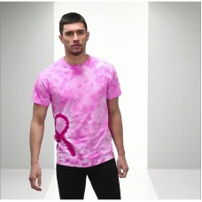 Colourtone Adult's Pink Ribbon T-shirt