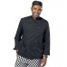 Dennys Unisex French Cuff Long Sleeve Chefs Jacket
