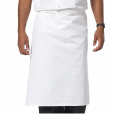 Dennys Adult's 100 Cotton Chefs Long Waist Apron