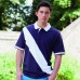 Front Row Men's Diagonal House Stripe Polo Shirt