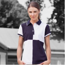 Front Row Women's Quartered House Polo Shirt