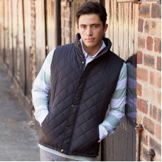 Front Row Women's Diamond Quilted Gilet