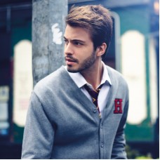 Harvest Men's Soft Cotton Knowville Cardigan