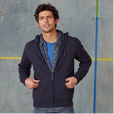 Kariban Adult's French Terry Fabric Full Zip Hooded Sweatshirt
