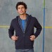 Kariban Adult's French Terry Fabric Full Zip Hooded Sweatshirt