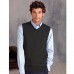 Kariban Men's Fitted Style Sleeveless V-neck Jumper