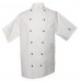 Le Chef Men's Short Sleeve Executive Jacket