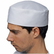 Le Chef Professional Adult's Chef Skull Cap