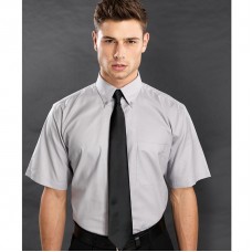 Premier Men's Signature Easy Care Short Sleeve Oxford Shirt