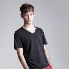 Sf Men Wide V-neck T-shirt Sf Men Wide V-neck T-shirt