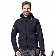 Zipped Logo Hoodie