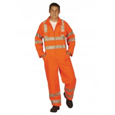Supertouch Workwear Rail Industry Hi Vis Coverall