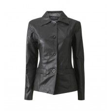Woodland Leather Women's Button Top Jacket