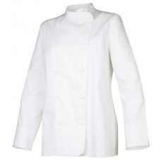 Projob Restaurant And Kitchen Women's Chefs Nanotex Treated Jacket