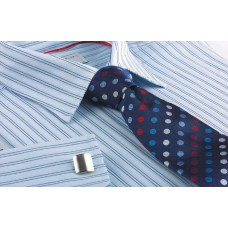Brook Taverner Men's Bresso 100% Cotton Long Sleeve Shirt