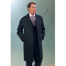 Brook Taverner Men's Whipcord Single Breasted Raincoat