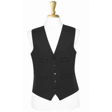 Brook Taverner Waistcoat In Black