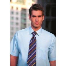 Brook Taverner Men's Cotton Rosella Classic Fit Short Sleeve Shirt