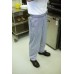 Dennys Chefswear Fully Elasticated Trouser In Navy/white Check
