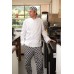 Dennys Men's Long Sleeve Chefs Jacket