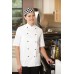 Dennys Men's Lightweight Short Sleeve Chefs Jacket