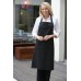 Dennys Adult's Chefs Black Economy Bib Apron