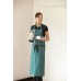 Dennys Adult's Chefs Cotton Striped Butchers Apron