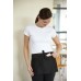 Dennys Adult's Front Of House Black Full Zip Multi Pocket Apron