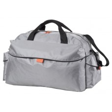Shugon Cordoba Weekend Bag In Black And Silver