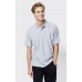 Sg Men's Ripple Collar And Cuff Poly/cotton Polo Shirt