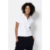 Sg Women's Ripple Collar And Cuff Poly/cotton Polo Shirt