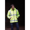 Yoko Hi-vis Fleece Jacket In Hi-vis Yellow