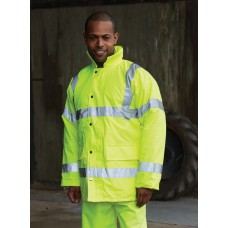 Yoko Adult's High Visibility Yellow Contractor Jacket