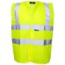 Supertouch Men's High Visibility Two Band And Brace Vest