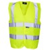 Supertouch Men's High Visibility Short Builders Vest