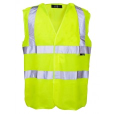 Supertouch Mens Hi Vis Pull Apart Vest In Hi Vis Yellow