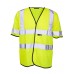 Supertouch Men's High Visibility Short Sleeved Vest