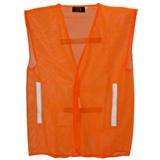Super Touch Mesh Waistcoat In Orange