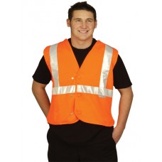 Super Touch Hi Vis Underground Tracker Waistcoat In Orange