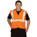 Super Touch Hi Vis Underground Tracker Waistcoat In Orange