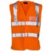 Supertouch Orange Hi Vis Pull Apart Vest