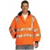 Super Touch Hi Vis Micro Fleece Jacket In Orange