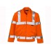 Super Touch Hi Vis Polycotton Jacket In Orange