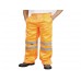 Supertouch Rail Industry Orange Hi Vis Knee Band Trousers