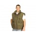 Super Touch Multi Pocket Body Warmer In Dark Green