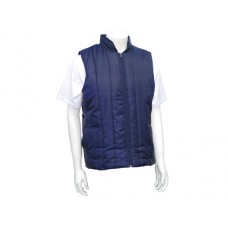 Super Touch Sheel Quilted Sleeveless Bodywarmer In Navy