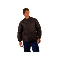 Supertouch Quilted Full Sleeve Jacket In Navy