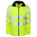 Supertouch Men's High Visibility Micro Fleece Jacket In Yellow